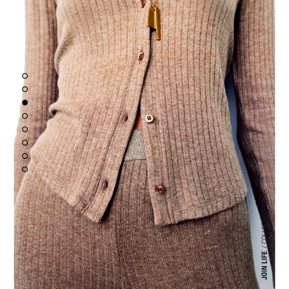 Zara 2 pc Soft Ribbed Set - Picture 6 of 6